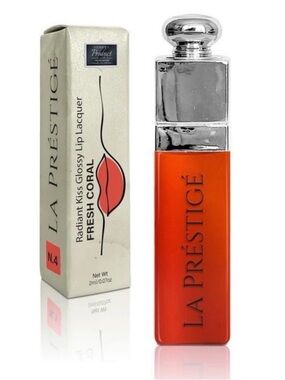 Predire LA PRESTIGE Radiant Kiss Lip Lacquer - Fresh Coral